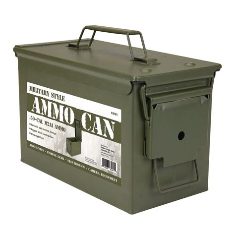 new 50 cal metal ammo boxes for sale|walmart 50 cal ammo can.